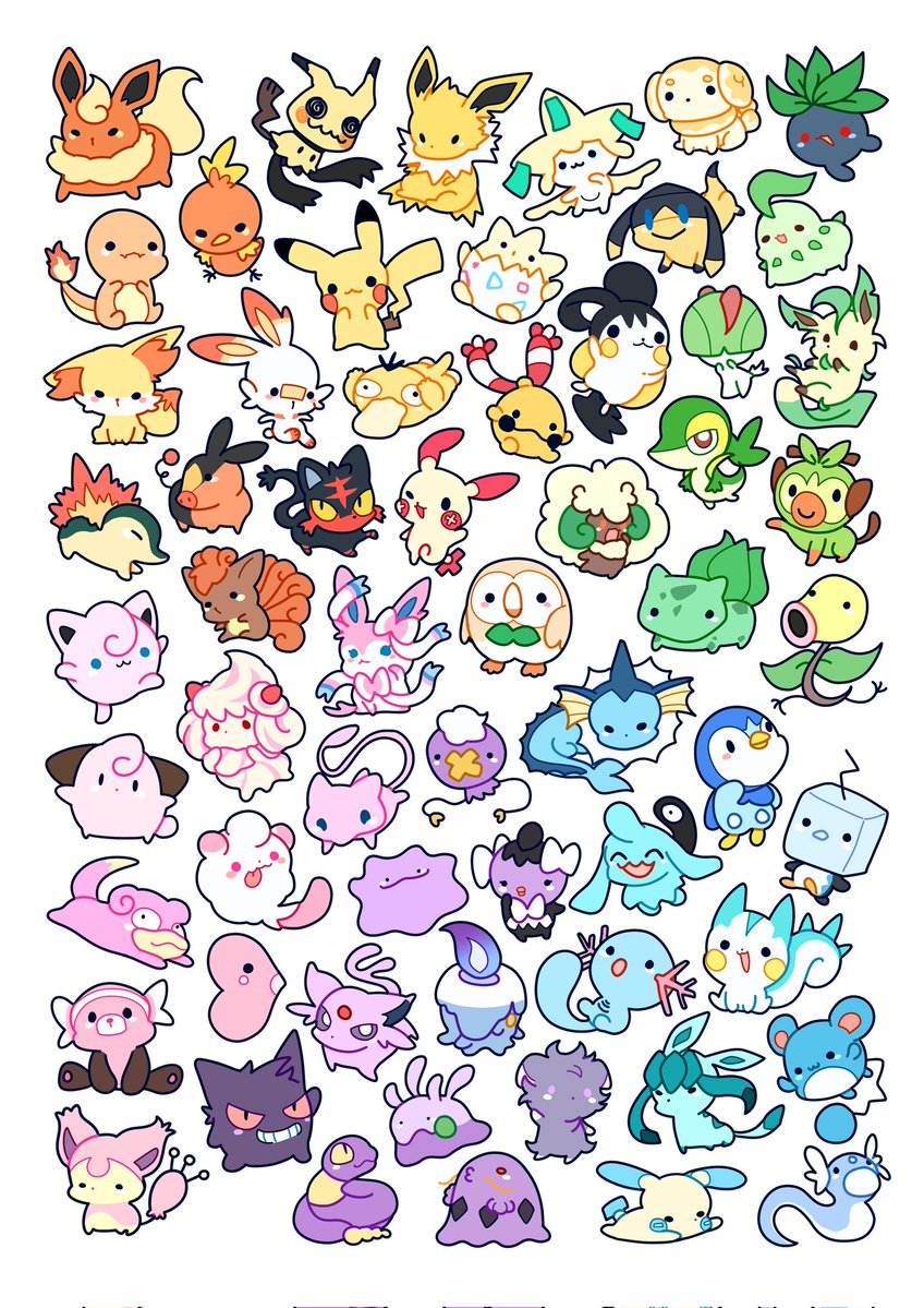 #ポケモン30周年
오늘이 30주년이라니🫢
예전그림이지만...🥹❤️