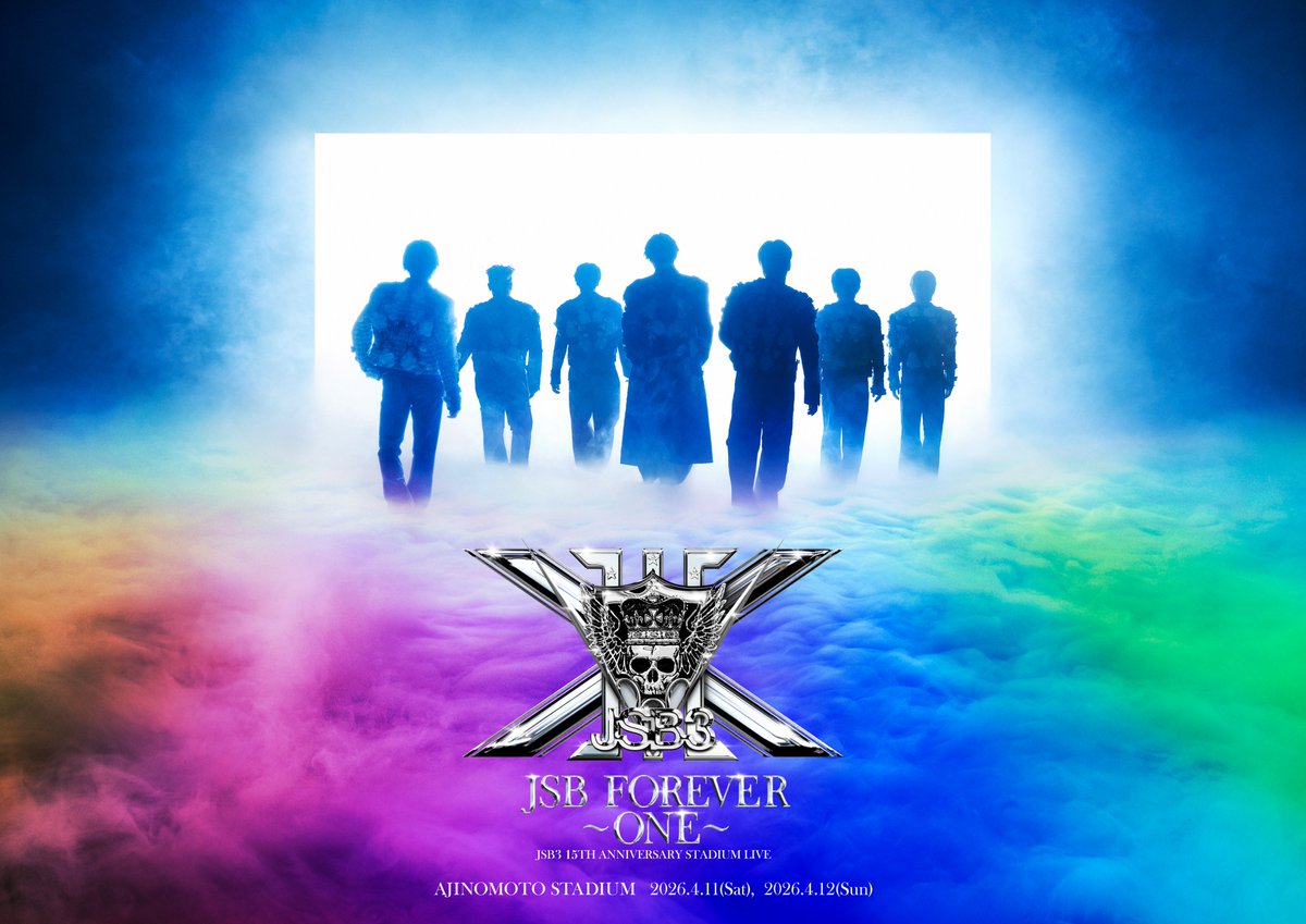 oricon's tweet photo. 三代目 J SOUL BROTHERS
＼9度目ドームツアー詳細解禁／

『JSB LAND～FOREVER～』
6/6(土)～4都市6公演開催💫
https://t.co/8DuQmtSpq9

🎤6月
福岡・みずほPayPayドーム福岡
東京・東京ドーム

🎤7月
大阪・京セラドーム大阪
愛知・バンテリンドーム ナゴヤ https://t.co/9l65X4qen9