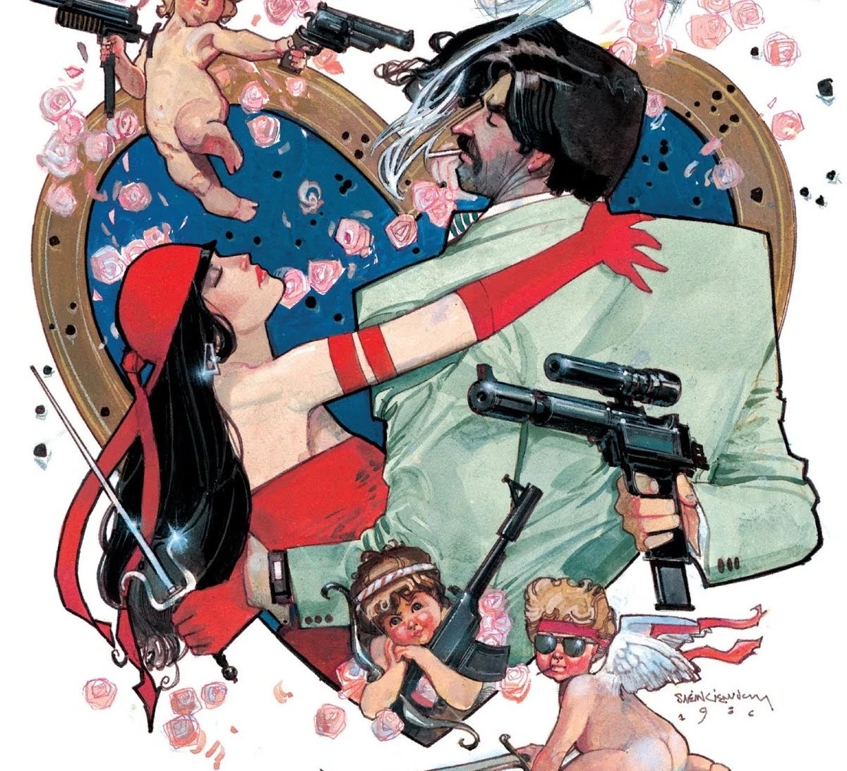 "There’s a book that Frank Miller and Bill Sienkiewicz did called Elektra: Assassin that I would love to be in, that would be so cool. We’re living in a pretty cool time for comic book stuff to get adapted and made. Hope springs eternal…." — Jon Hamm
