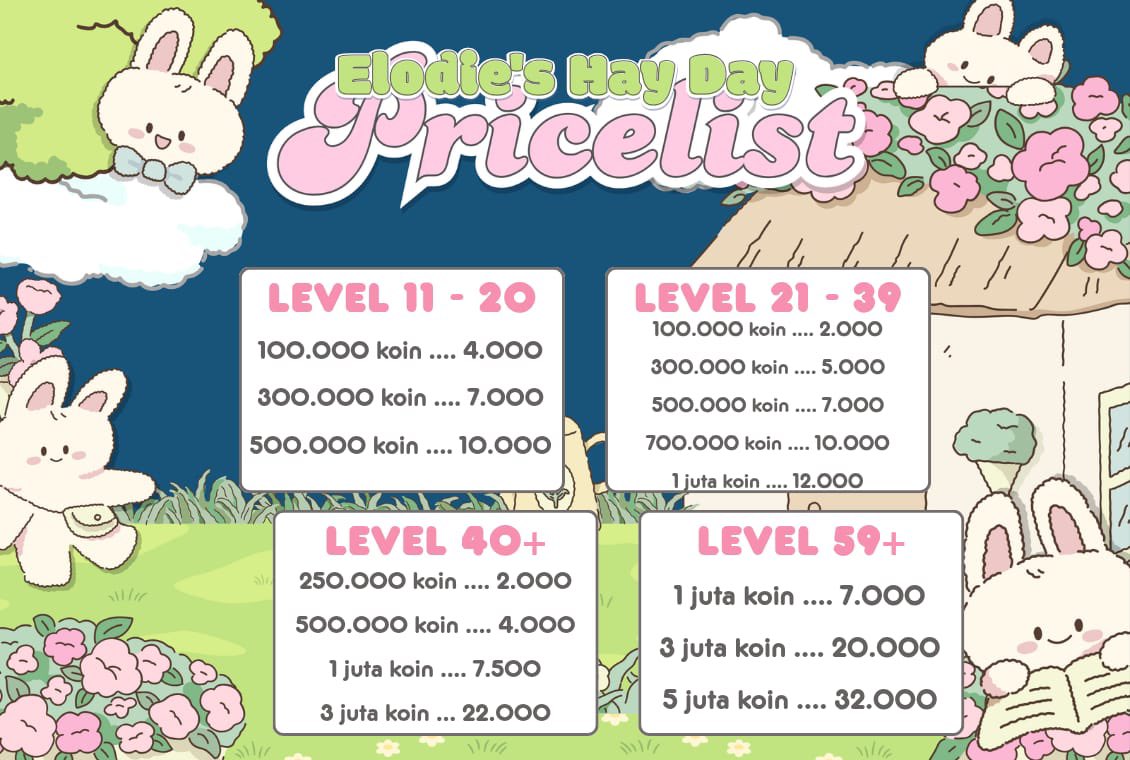 Elodie Perdia🫧 sell hayday needs! tweet media