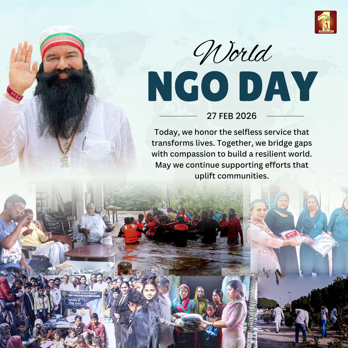Their actions for every cause leave an indelible mark — building pathways for others to follow.
Celebrating people-powered NGOs, the true change-makers who give voice, protect rights, and restore dignity to the unheard.
#WorldNGODay