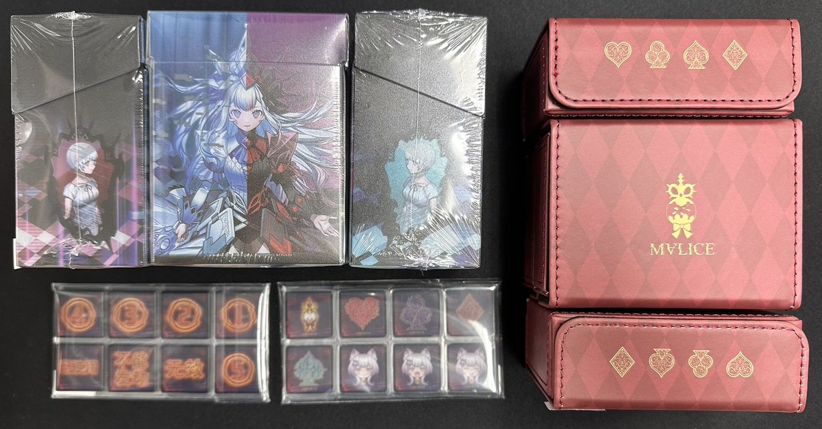 遊戯王 他言語サプライ】 M∀LICE デュエルセット 中国限定のマリス