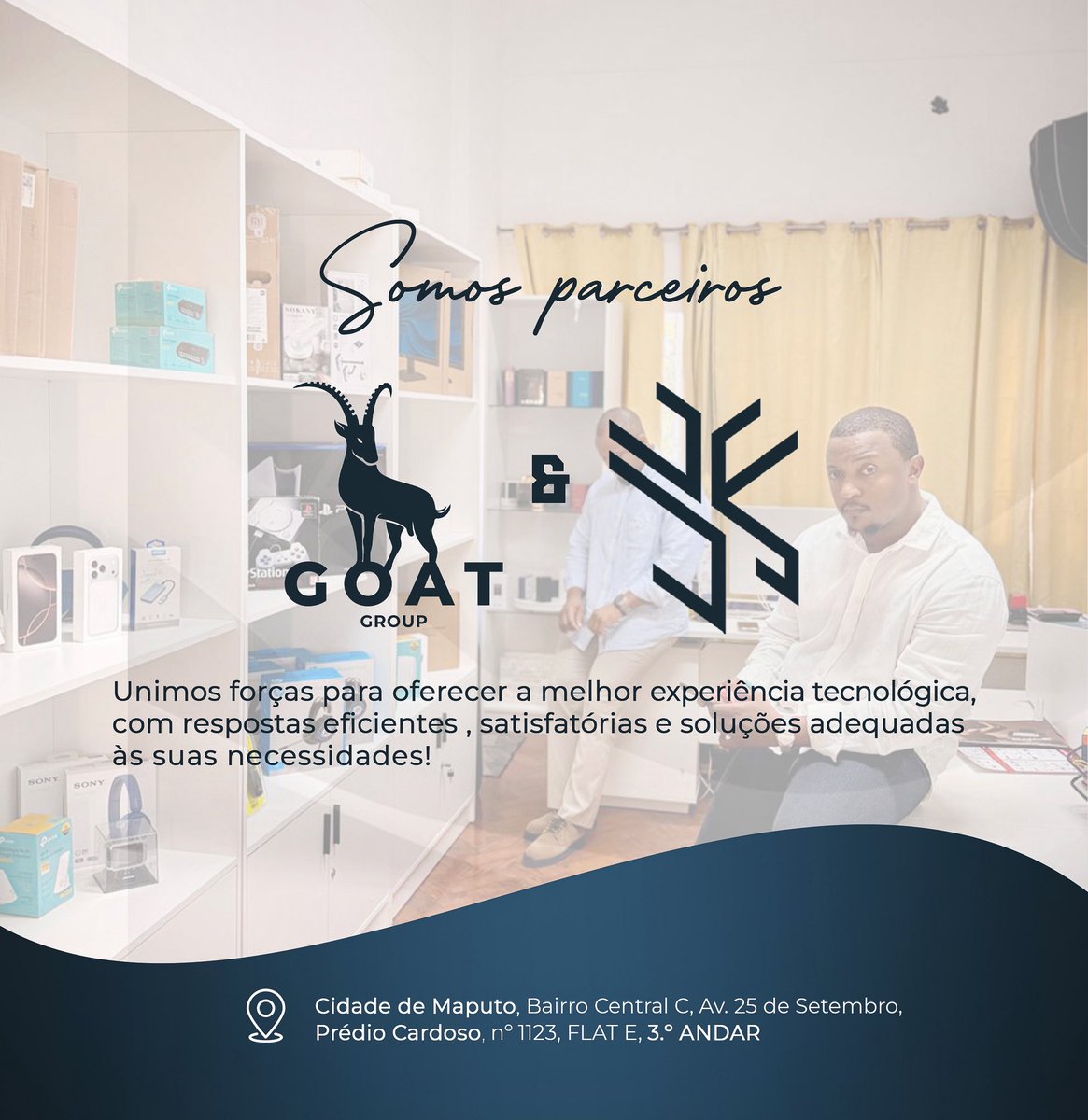 É com muita honra que anunciamos a parceria com a J Store, reforçando a nossa capacidade de resposta e eficiência na entrega de soluções tecnológicas.