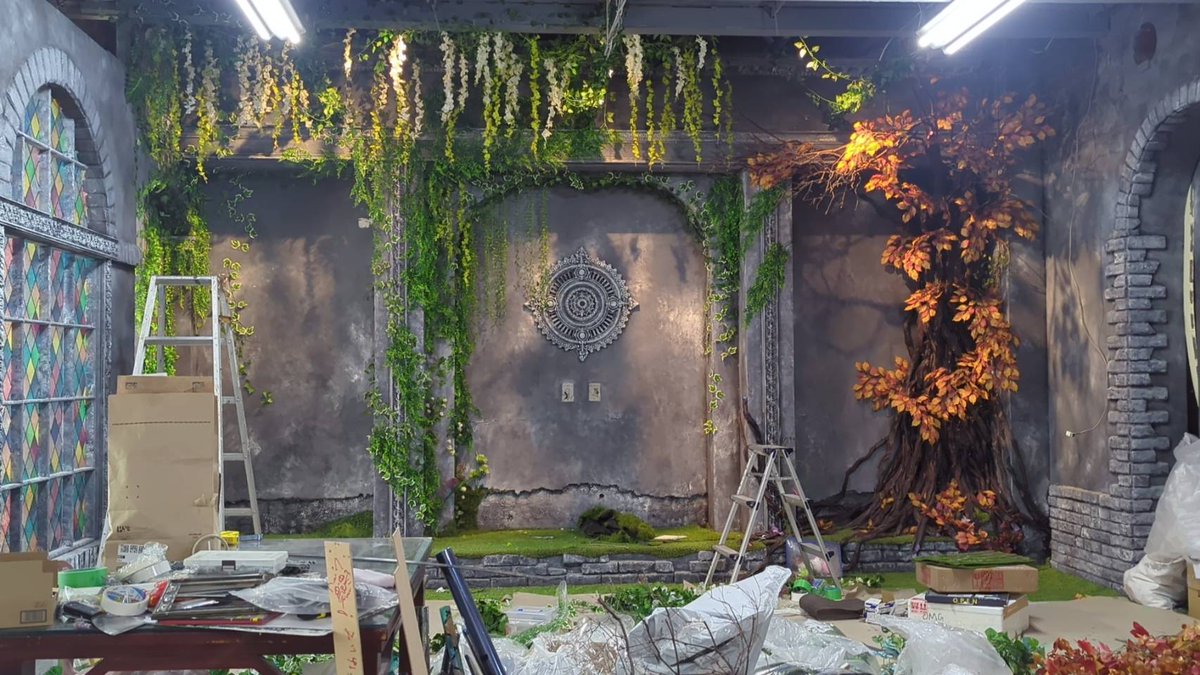 スタジオ制作現場🎨🔨 tweet media