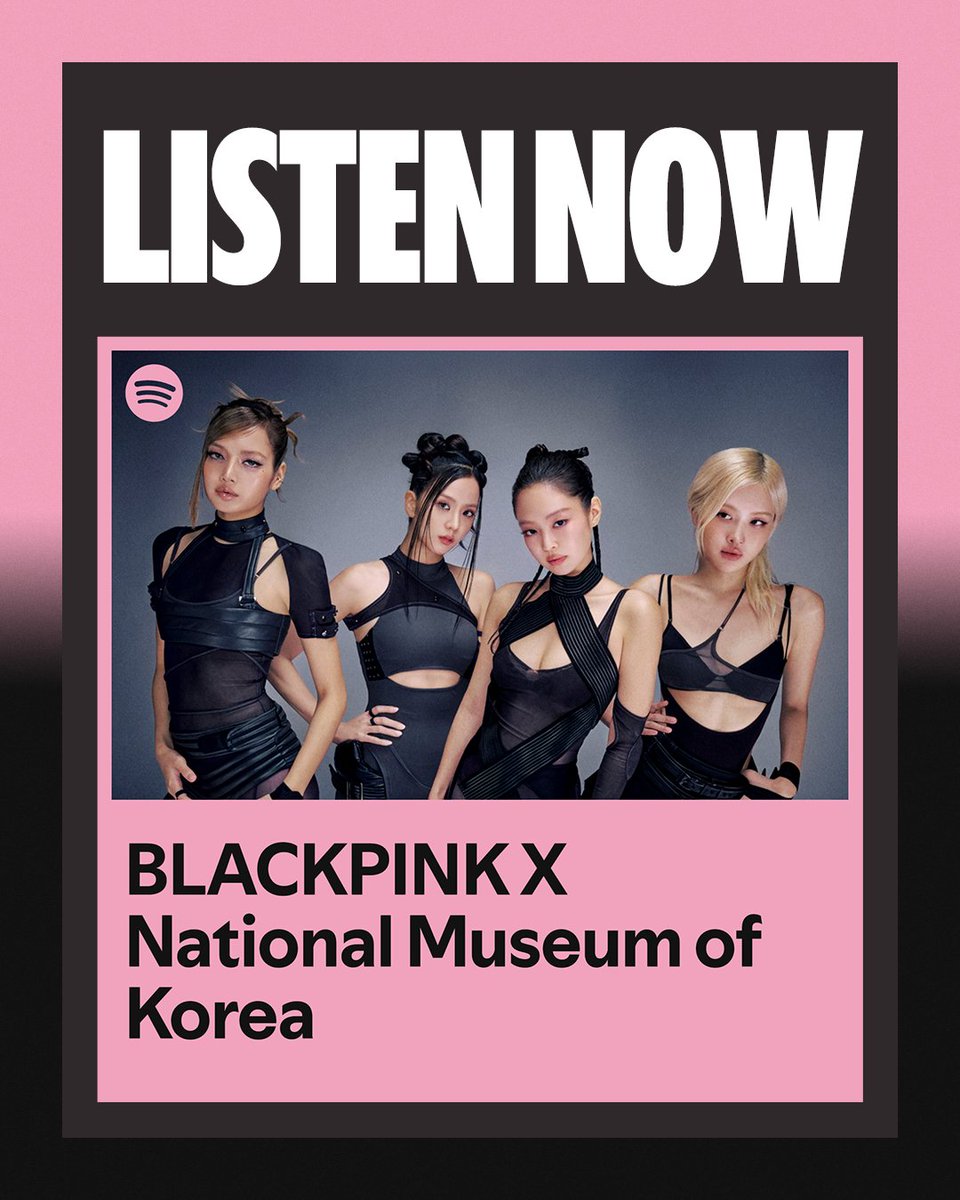 Spotify Korea - Spotify X BLACKPINK 관련 이미지