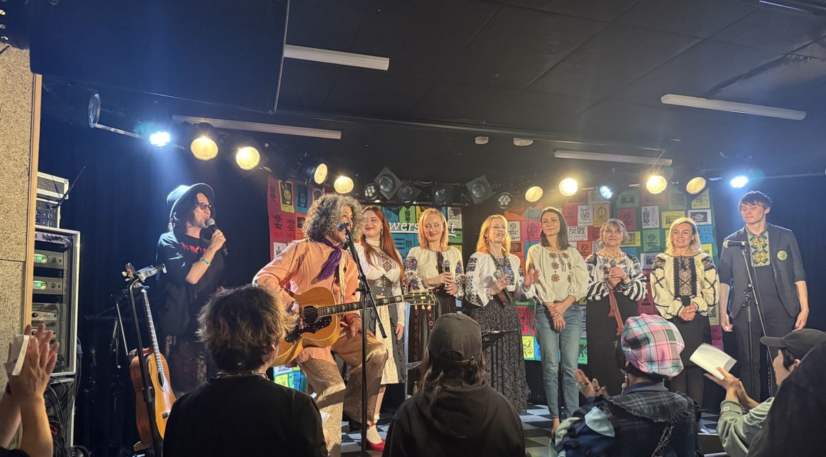「PLAY FOR PEACE Vol.5」2026/2/23開催 ウクライナ人道支援ライブ tweet media