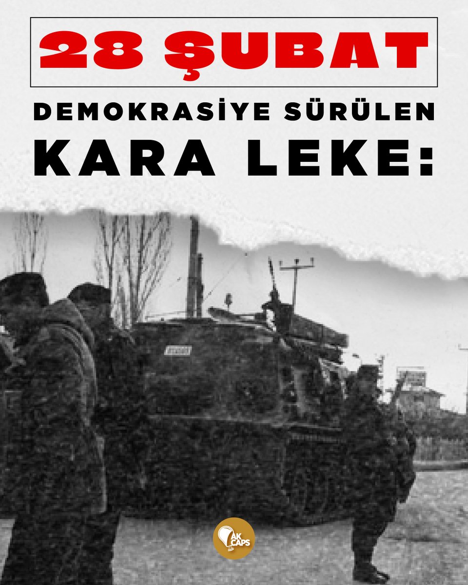 28 Şubat: Demokrasiye Vurulan Darbe, millet iradesine, inanç özgürlüğüne ve demokrasiye yapılmış karanlık bir müdahaledir.