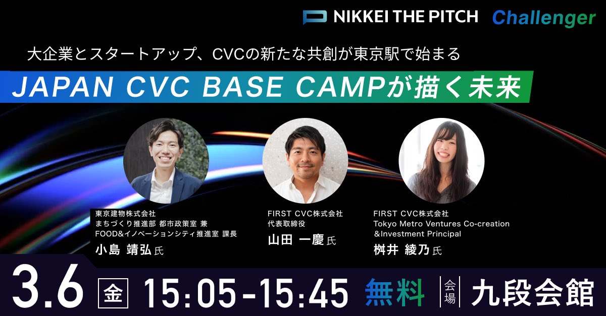 NIKKEI THE PITCH tweet media
