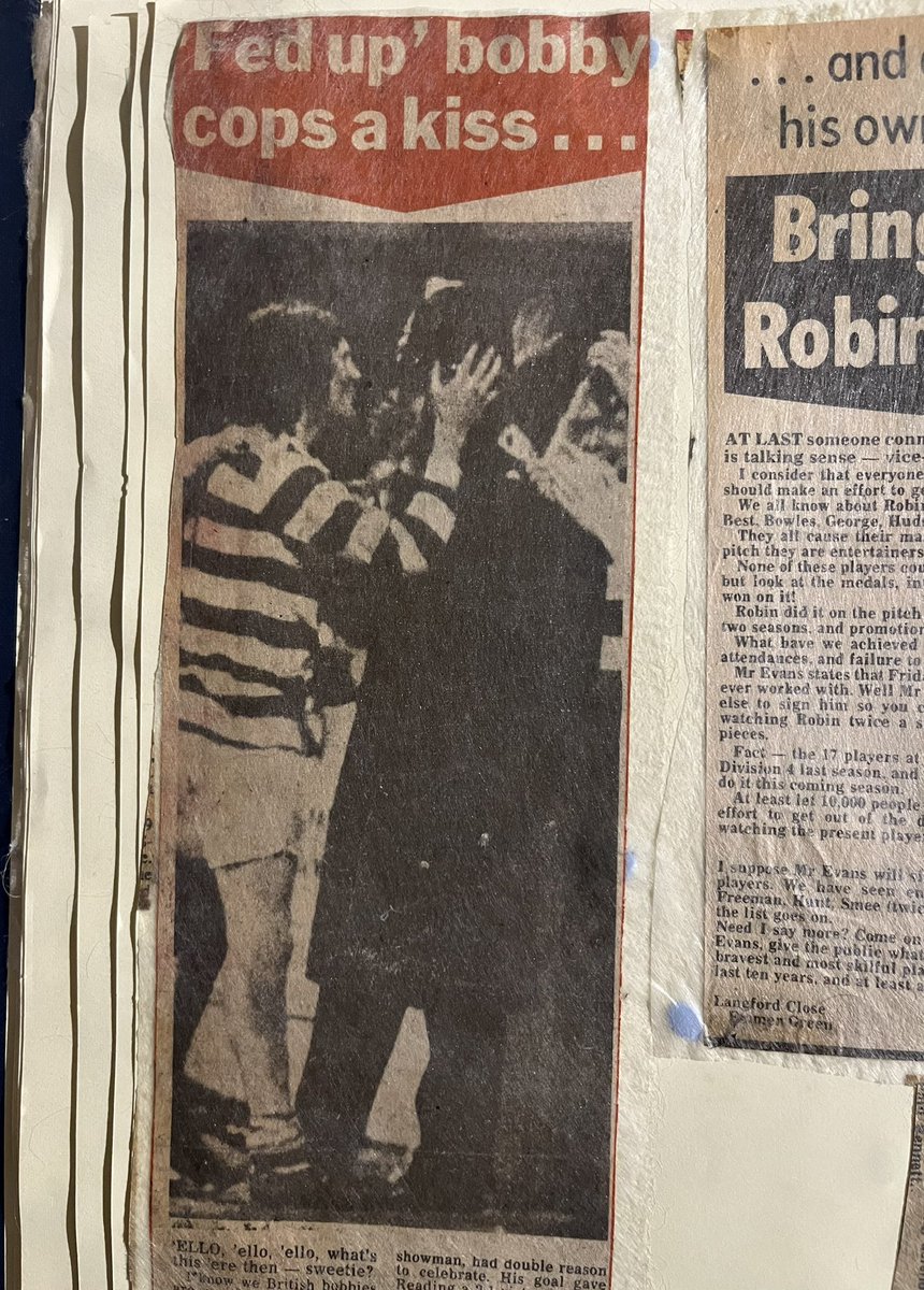 StuartJKane's tweet photo. You made it through Monday, skipped Tuesday, wagged Wednesday, thrashed Thursday, so it must be…

Happy Friday! 

Have a fantastic weekend! 

As usual a few photos of that fella, Robin Friday! 

#readingfc #cardiffcityfc #hayesfc https://t.co/ULBW0RtoG0