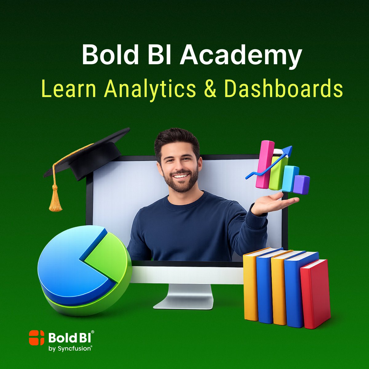 BoldBIOfficial's tweet photo. Finding BI and dashboards confusing?
Bold BI Academy makes learning simple and practical.
Build dashboards. Connect data. Get certified 🎓
👉 Start learning today: https://t.co/2RAWGbPQCb
#DataAnalytics #Dashboards #BoldBI https://t.co/yw9rhoCd7d