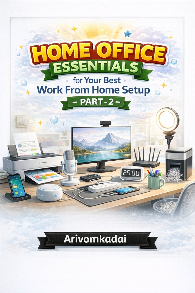 Home Office Essentials for Your Best Work From Home Setup - Part - 2 ...