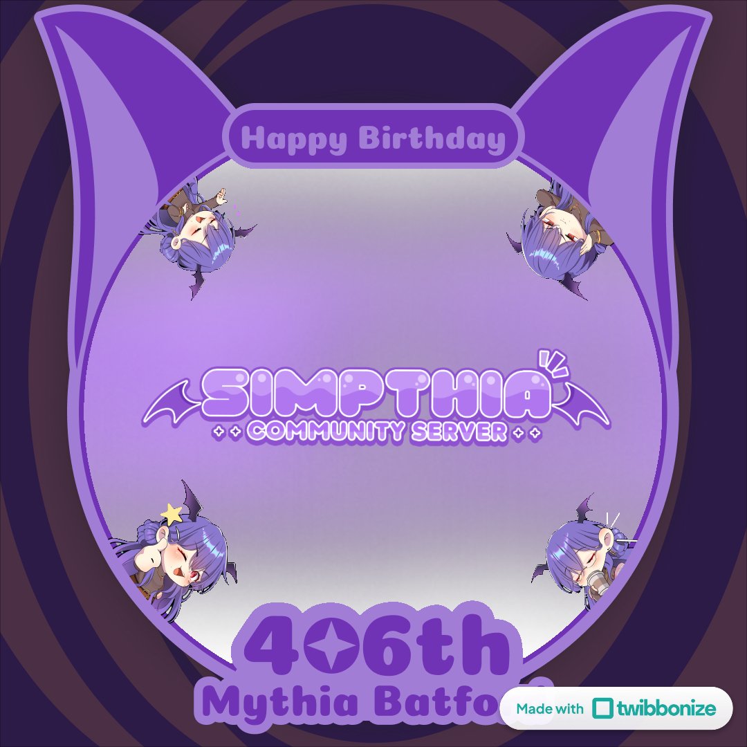 Simpthia Community 🦇💜 tweet media