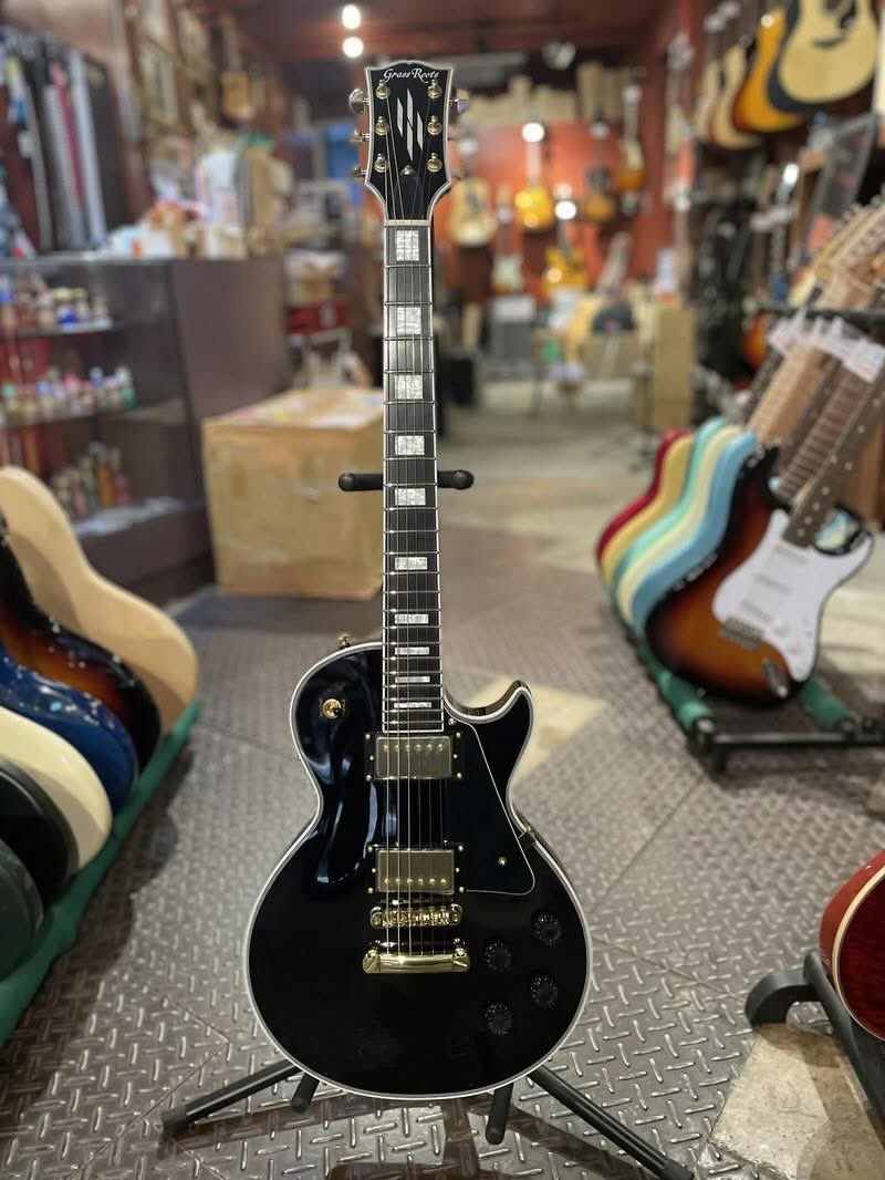 Grass Roots G-LP-CTM BK グラスルーツのレスポールカスタムタイプ