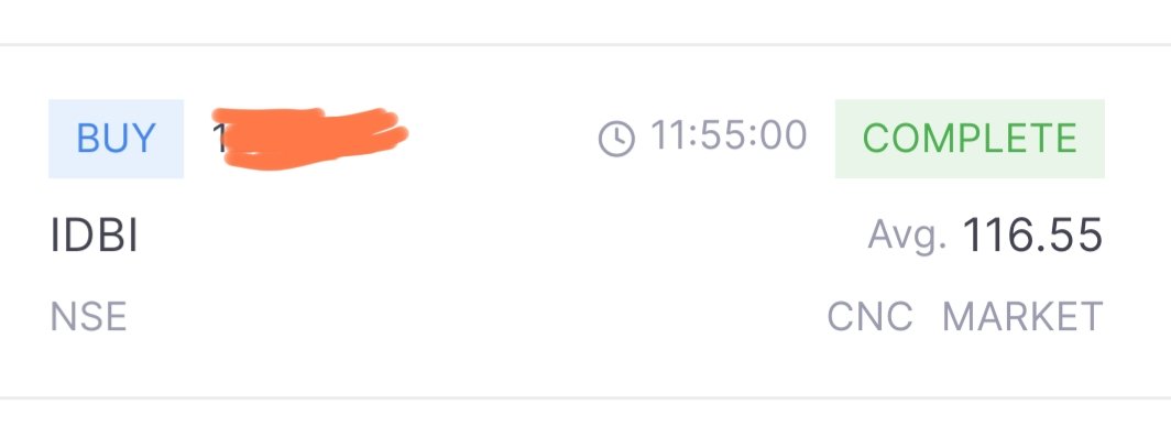 mayanksachan28's tweet image. New #swing position - Idbi bank 🔥 

Deliver the best for my 36 followers ❤️

Date - 27 Feb 2026
Bought at - 116.55
SL of 3.5 % 

I will share updates as the trade progresses✅
#IDBI
#idbibank