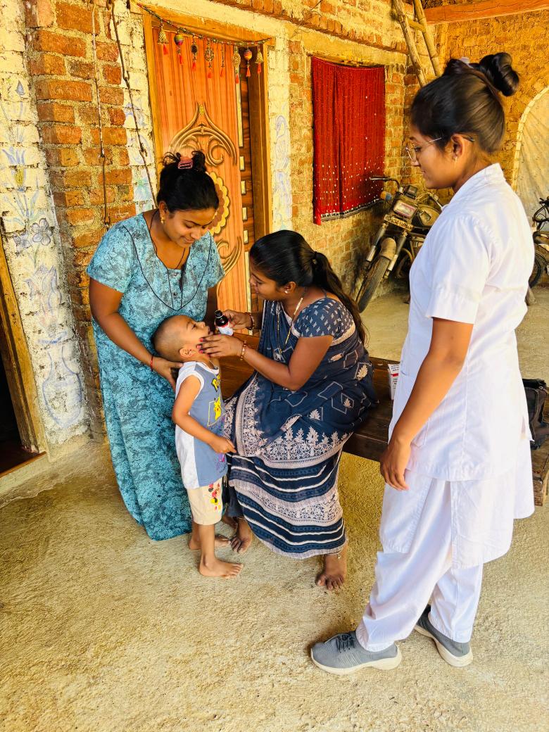 આર્યન સીરપ પીવડાવવાની કરી