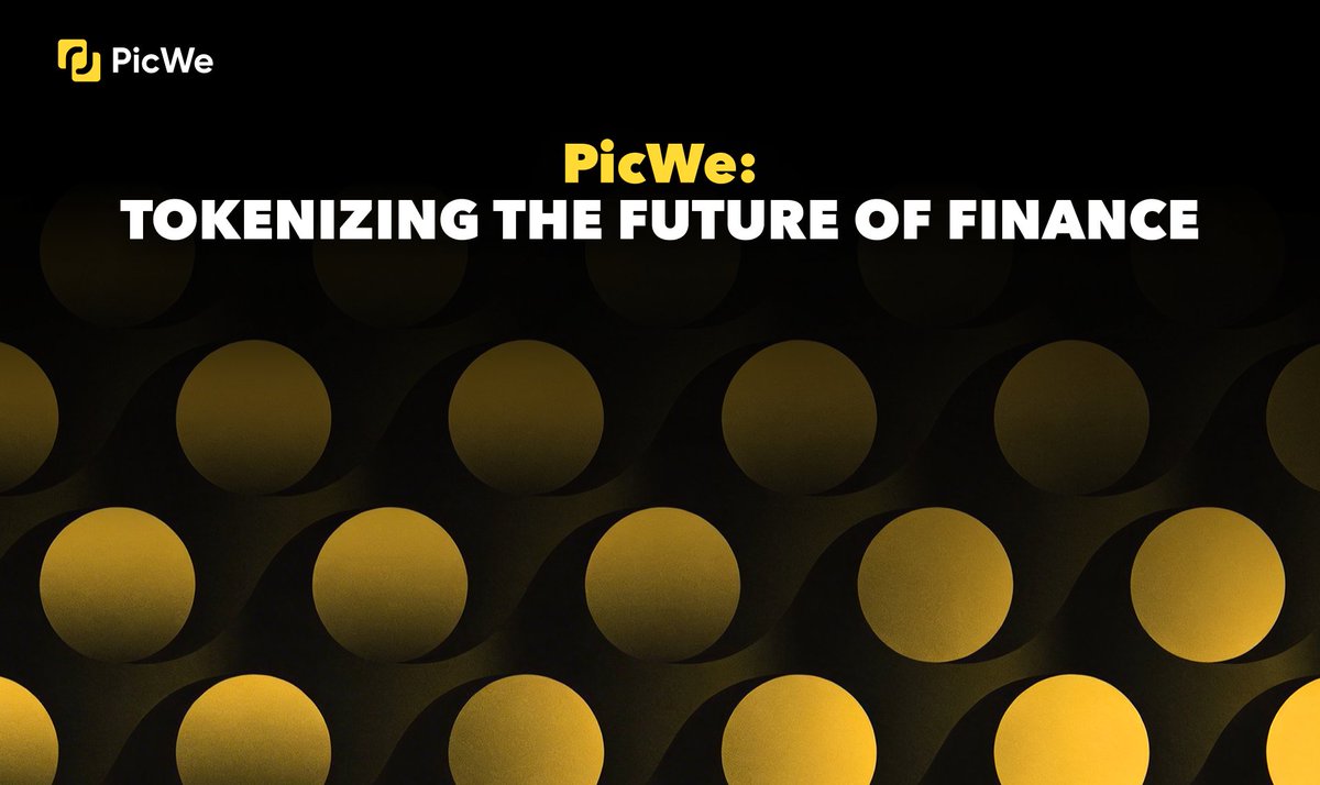 PicWe is changing the game for Real-World Assets (RWA).💡  
Tokenizing everything from energy to infrastructure. Where do you think the RWA market will go next? 

Comment below. 👇