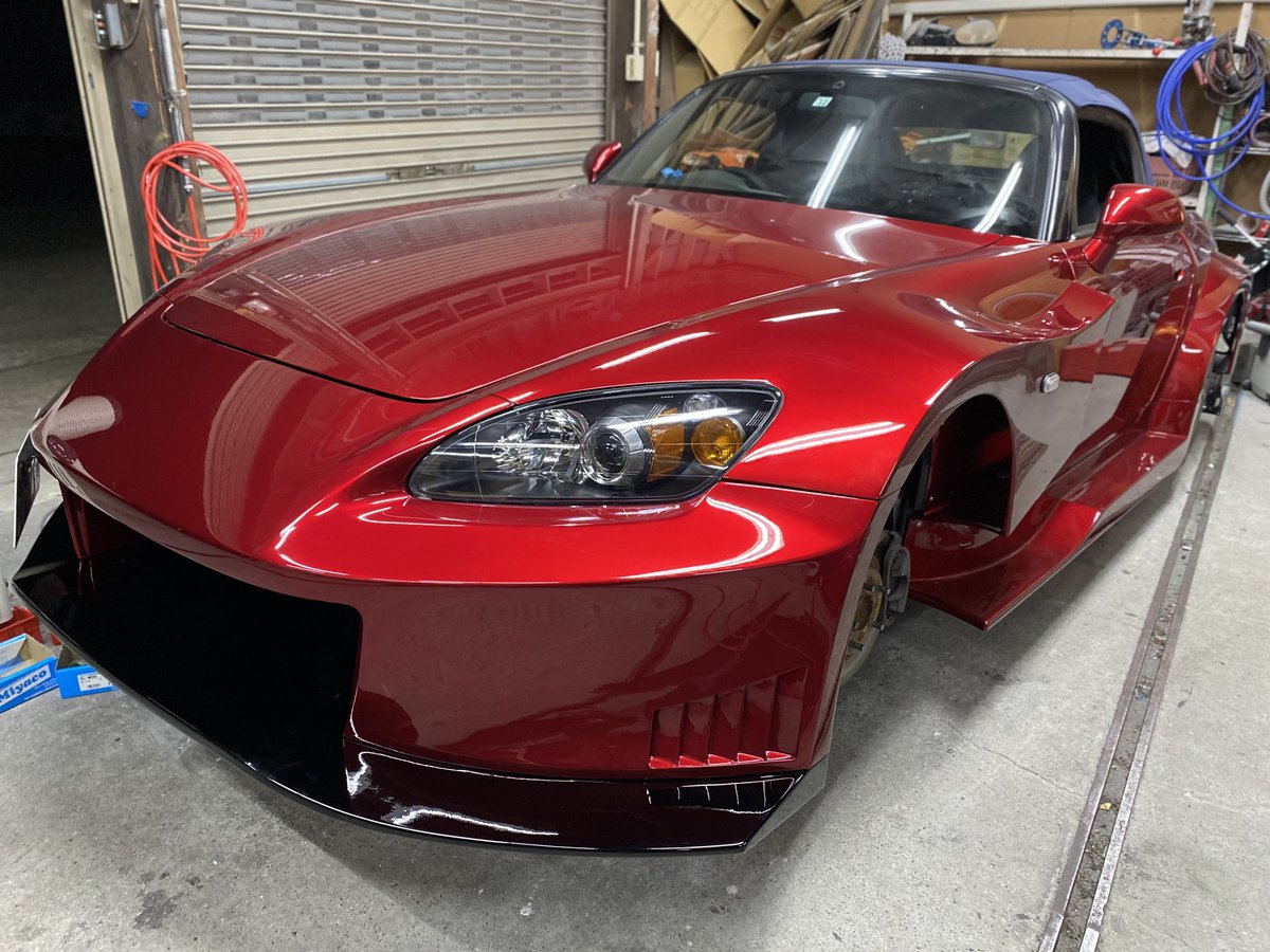 RMW_moyashi's tweet photo. これは以前弊社でオールペンさせてもらった車ではないですか、懐かしい〜

綺麗に保たれてて嬉しい！ https://t.co/siFMoVfD9J