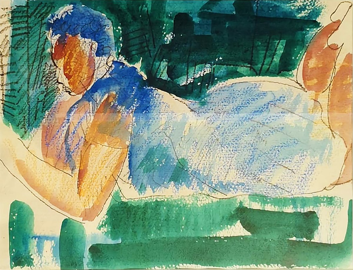 Artist Name: Reba Hore
Size: 13 x 17 Inches
Medium: Mix media on paper

For more details, please visit:
indianmasterpainters.com/product-single…