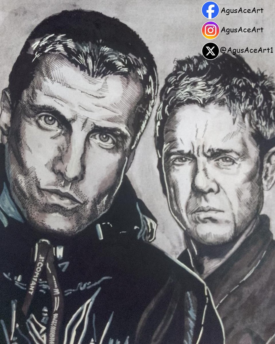 AgusAceArt1's tweet photo. Liam & Noel Gallagher (Ink, 22 X 28 cm)
by Agus Ace Art
#agusaceart #agusaceartoriginal #drawing
#sketch #ink #inkdrawing #art #dibujoatinta
#arte #inkportrait #fanart #liamgallagher #noelgallagher #oasis
#tampico #madero #mexico https://t.co/HuDfH97w1K