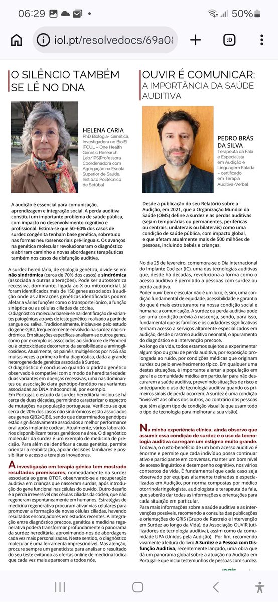 OUVIR1's tweet photo. #DiaInternacionalDoImplanteCoclear #SemanarioSOL #CadernoPaisPositivo 27.02.2026 📰🗞  Parte 2 de 2 https://t.co/obbMu2ftyP