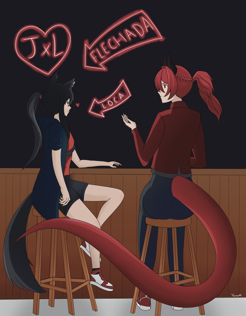 YeimsMC's tweet photo. Una cita Jacky y Lia
#draw #dibujo https://t.co/NqvSvYFz30