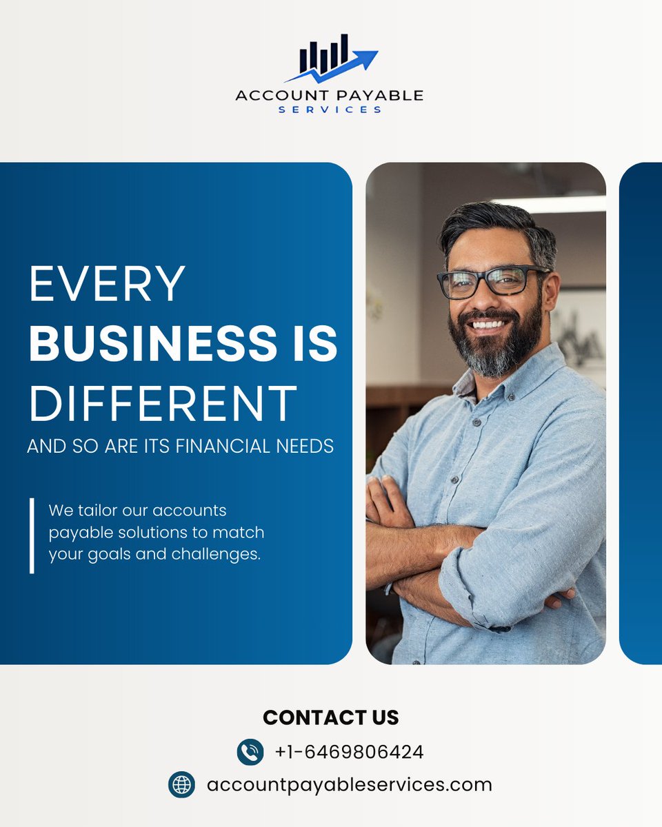 accountpayable0's tweet image. When your AP fits your business, everything works better. 
Let APS handle the details.

accountpayableservices.com/accounts-payab…

#AccountPayableServices #CustomizedSolutions #BusinessFinance #outsourcing #FinancialExcellence