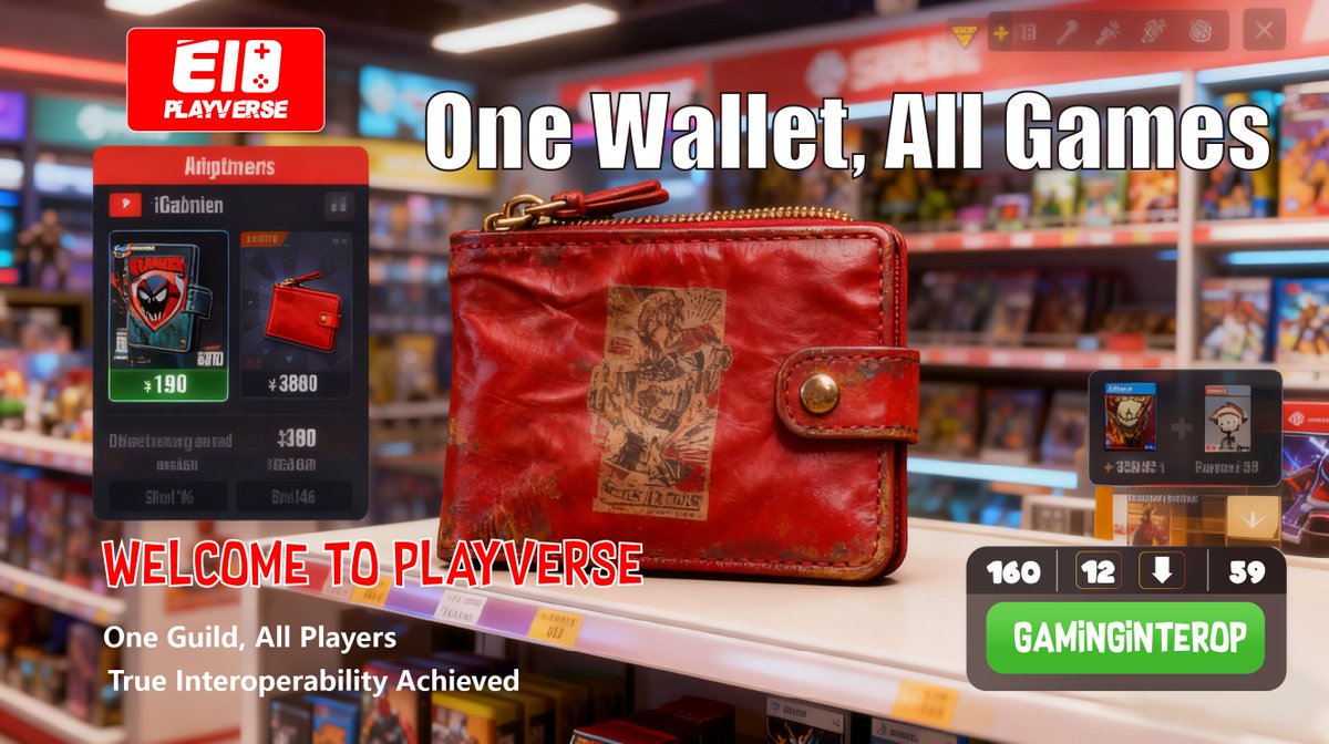 PlayVerseLabs's tweet photo. 🎮 Imagine one wallet for all games, one guild for all players. That’s PlayVerse — where interoperability isn’t a promise, it’s reality .

#PlayVerse #Web3Gaming #GameFi #Interoperability https://t.co/yiQ75s4kFZ