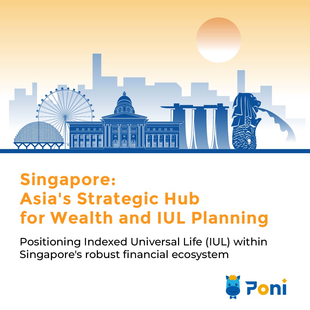 Poni_Insurtech's tweet photo. 🌱Singapore life premiums are projected to rise to $83.9bn by 2030, with ILPs up 31% YoY in H1 2025   (GlobalData/SBR). But why the go-to hub for insurance &amp; wealth planning?
Stability✅
Regulatory rigor✅
Tax-efficiency✅
At Poni, we integrate IUL into smarter wealth strategies. https://t.co/1BVpcJ0cBA