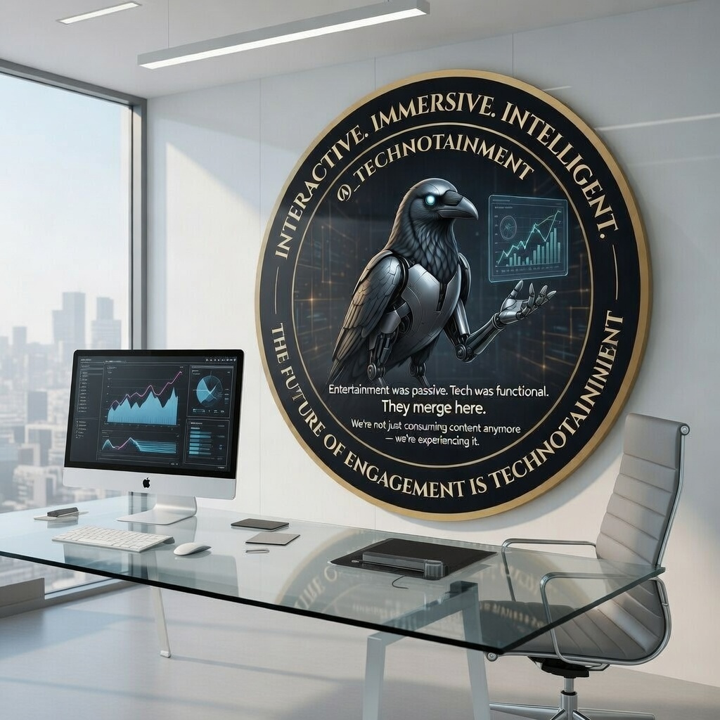 _A3Crypto_'s tweet photo. Entertainment was passive.
Tech was functional.
@_technotainment is where they merge.

Interactive. Immersive. Intelligent.

We’re not just consuming content anymore —
we’re experiencing it.

The future of engagement is Technotainment. https://t.co/Lgrt3TKAoT