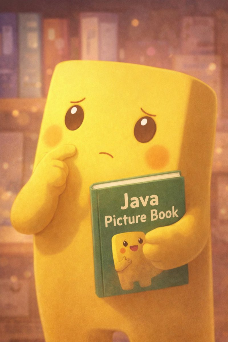mainkun_ebook's tweet photo. I’m thinking about the picture book for next April.
Whether it will focus on basic types or reference types, I’m carefully narrowing it down.
The answer will be revealed in next month’s picture book.
#JavaPictureBook #main_kun #DataTypes https://t.co/105oySO4Y1