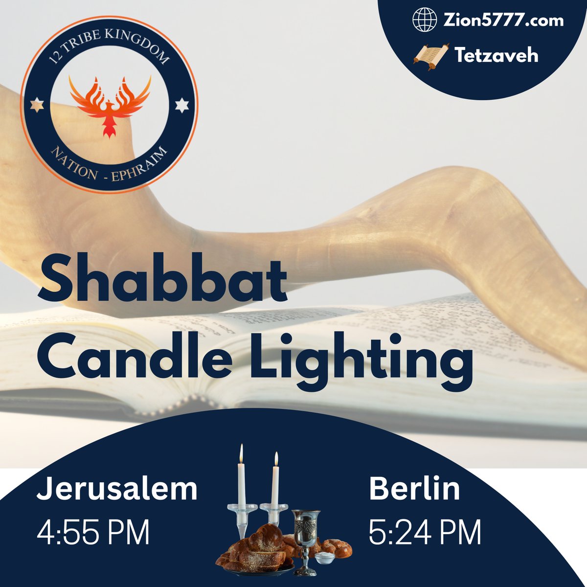 🔔Today’s Shabbat Candle Lighting 🕯️🕯️

Shabbat Shalom 🇮🇱
en.zion5777.com/bible-wisdom/p…