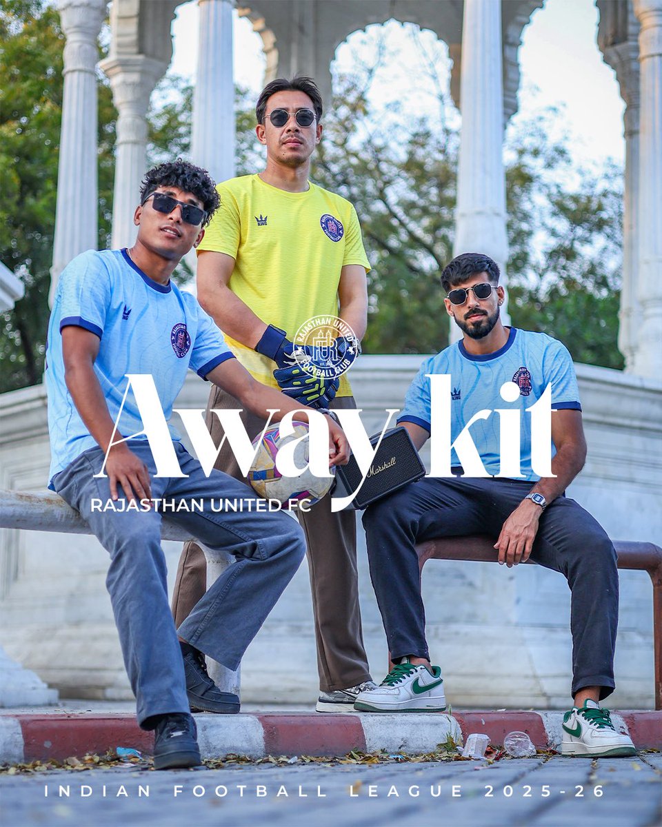 RajasthanUnited's tweet photo. Presenting our 𝐀𝐰𝐚𝐲 𝐊𝐢𝐭, IFL 2025–26, where calm meets confidence, carrying pride beyond home.🌊✨

In partnership with @kingsportindia 

#homekit #newkitlaunch #desertwarriors #RUFCIFL2026 #maroon https://t.co/SxBi93lq6m