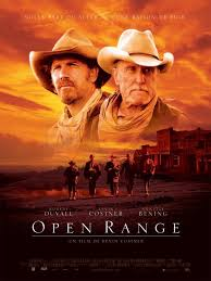 merlinpapin3's tweet photo. Ce soir sur @FranceTV #France3 le film #OpenRange de Kevin Costner (2003) avec Robert Duvall Kevin Costner Abraham Berrubi Michael Gambon Diego Luna Annette Bening James Russo

Charley, Boss, Mose et Button, quatre cow-boys, convoient du bétail à travers la prairie. Ils arrivent en vue d'Harmonville, petite ville tombée sous la coupe de Baxter, propriétaire terrien tyrannique qui s'est assuré le soutien du shérif Poole. Un jour qu'il se rend seul en ville, Mose est passé à tabac par les hommes de Baxter. Charley et Boss viennent le récupérer. Ils se rendent compte que Baxter les provoque et veut les faire plier devant son autorité. Ils font aussi la connaissance de Sue Barlow, qui soigne leur compagnon blessé. Charley, qui n'a jamais connu autre chose que la guerre et les chevauchées à travers la prairie, est sensible à sa beauté...

@FredOL69007 

❤️si vous aimez