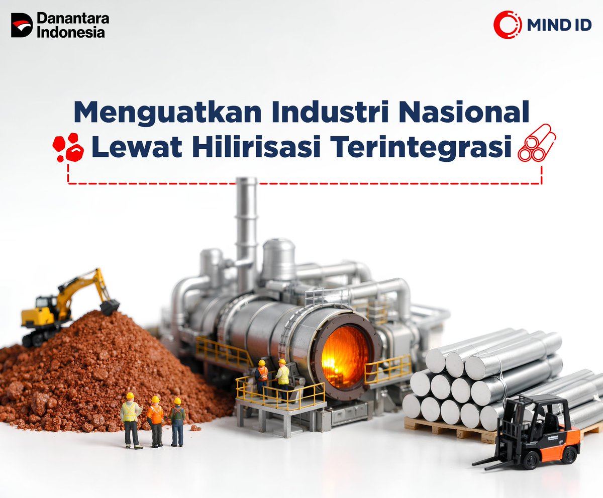 MiningIndonesia's tweet photo. Indonesia memiliki kekayaan mineral strategis yang sangat penting untuk industri, pengembangan teknologi, dan transisi energi dunia.
Tantangannya bukan cuma menambang, tapi bagaimana mengelolanya agar benar-benar mendorong kemajuan industri nasional. https://t.co/m4NqosShqt