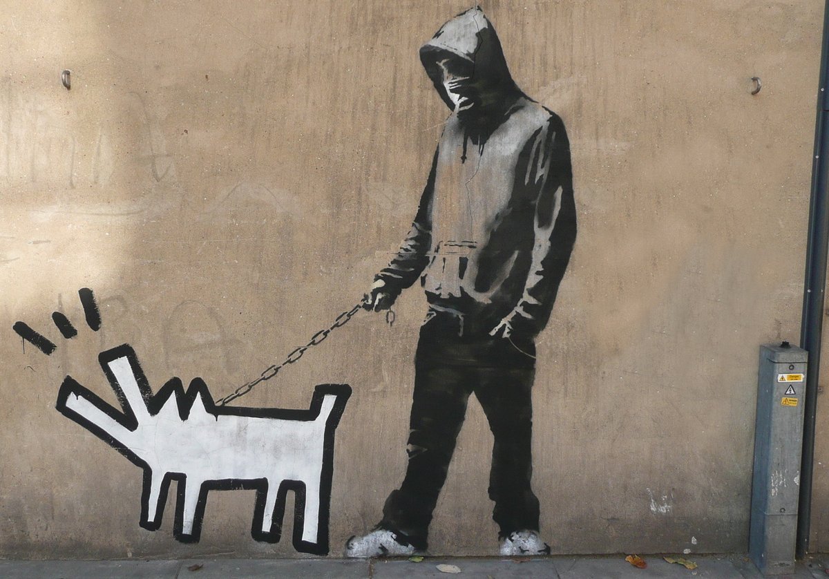 Banksy tweet media