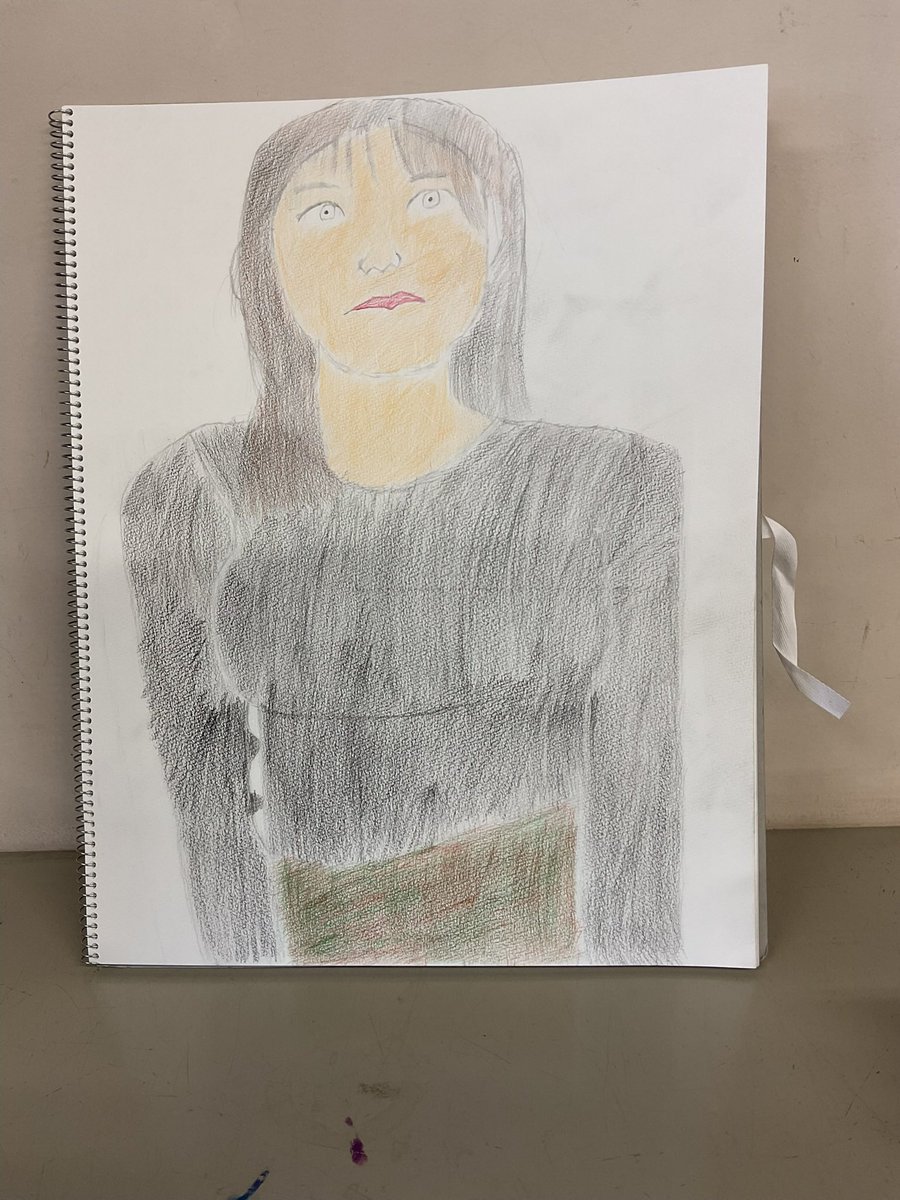 去年から鉛筆画をやってるので楽しそうなお話しだったな。 左