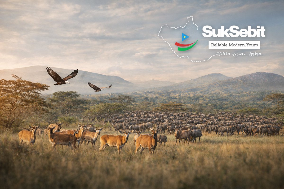 SukSebit's tweet photo. Across the open plains, life moves together 🤝 🤝 🤝 
herds journeying, communities growing, futures unfolding.

South Sudan thrives on movement, trade, and connection.

Suksebit carries that same spirit into the digital age.

Where tradition meets opportunity.

#jubasouthsudan https://t.co/CRaqaZxHEF