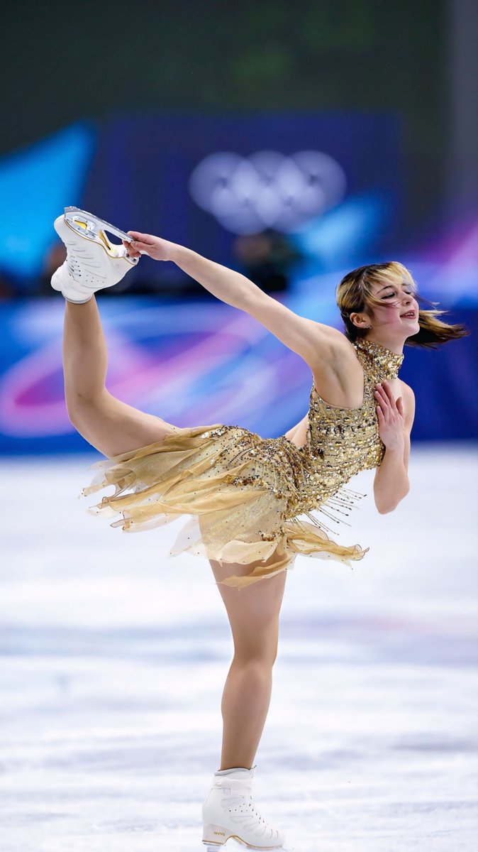 ScarletSpeeds16's tweet image. Alysa Liu in Milano Cortina Olympics 2026. That's it, that's the post.

She didn't just make a comeback; she completely took over. An absolutely legendary run. 🥇