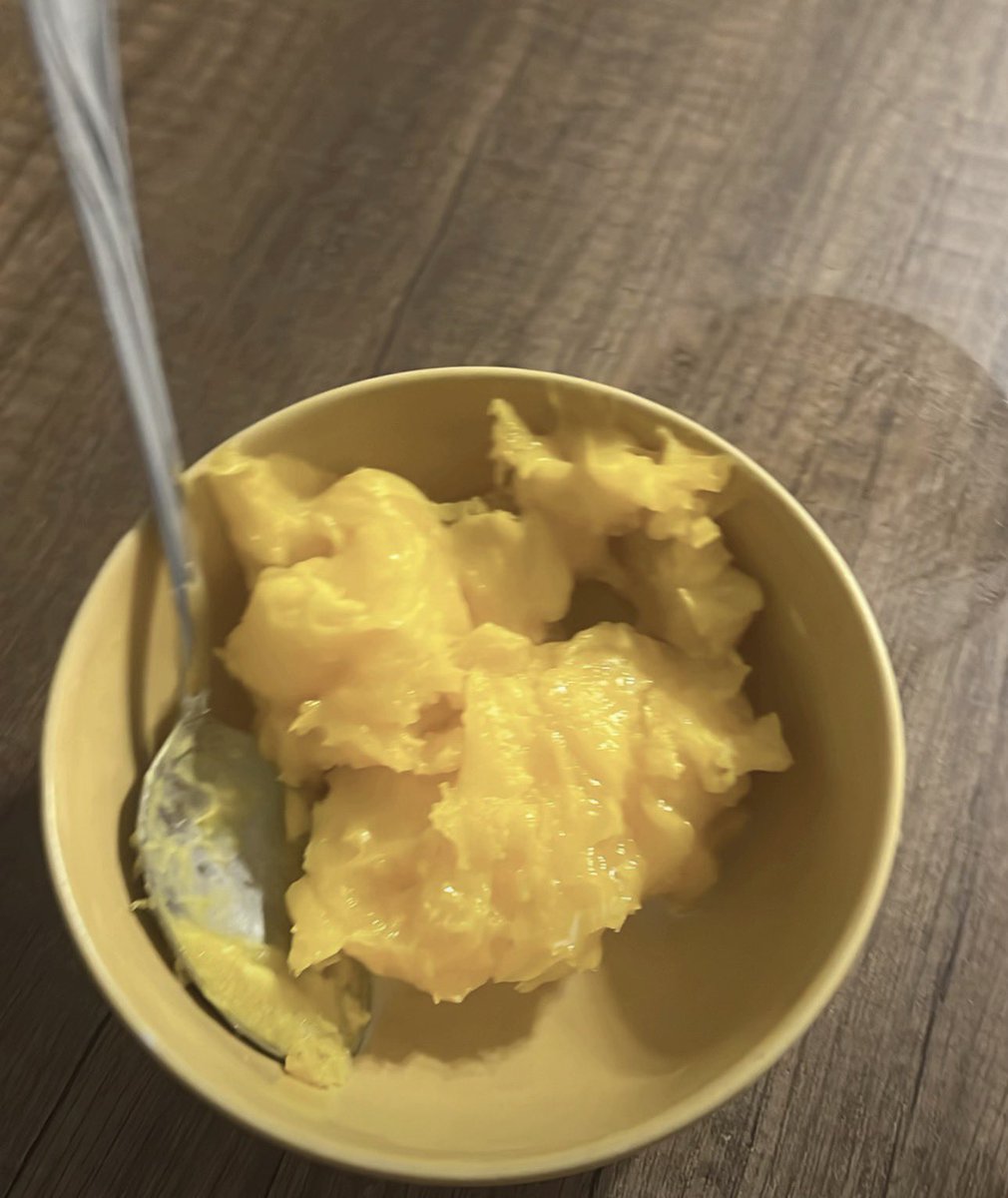 Guys I made custard for the first time today