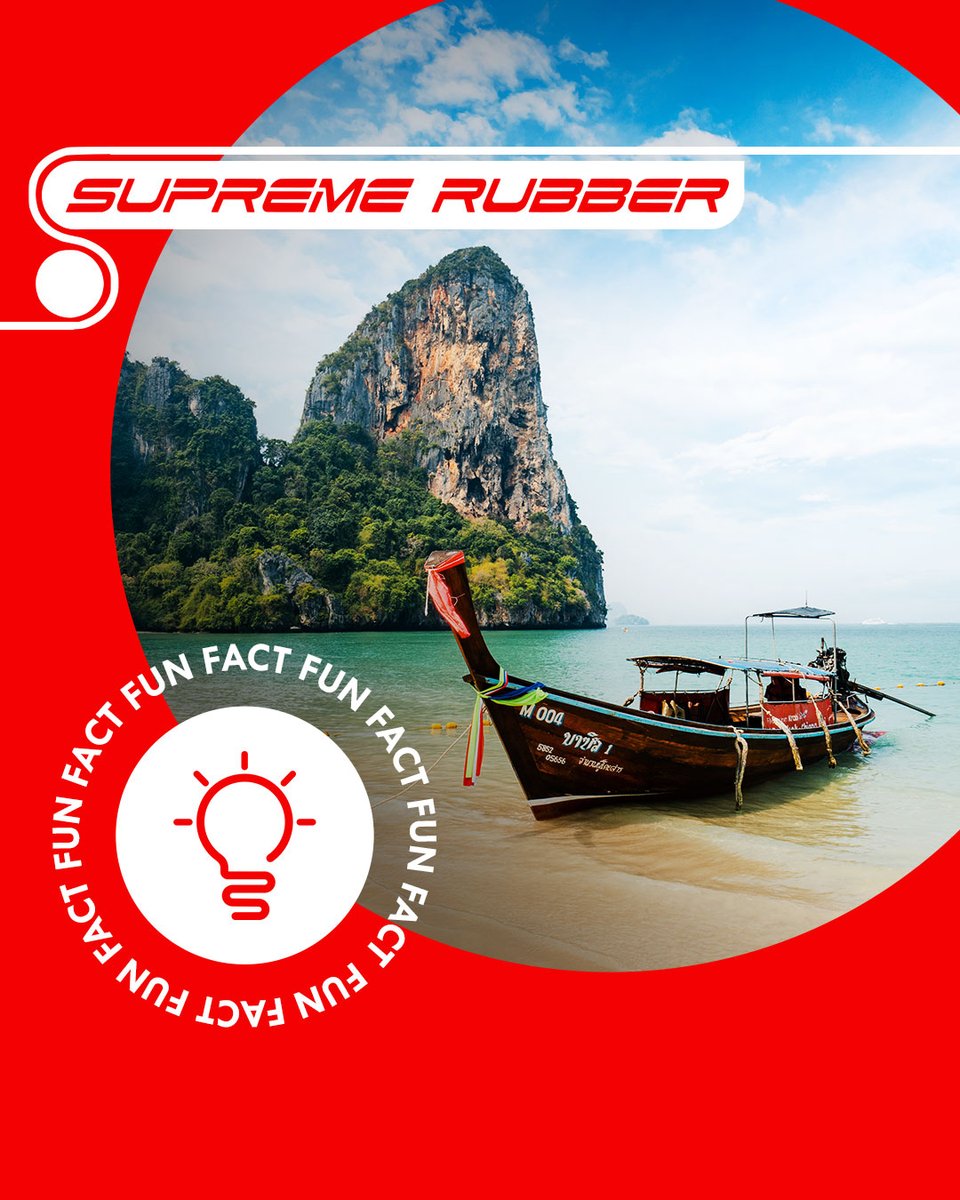 SupremeRubber's tweet image. FUN FACT: Thailand the world's leading exporter of natural rubber, accounted for 29.2% of the world's natural rubber exports in 2023.

#supremerubber #rubberrollers #hypalon #silicone #neoprene #naturalrubber #nitrile #ebonite #EPDMrubber