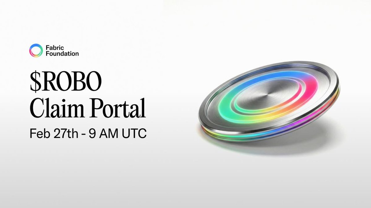 The $ROBO Claim Portal will go live on February 27 @ 9 AM UTC.
<a href="/openmind_agi/">OpenMind</a>