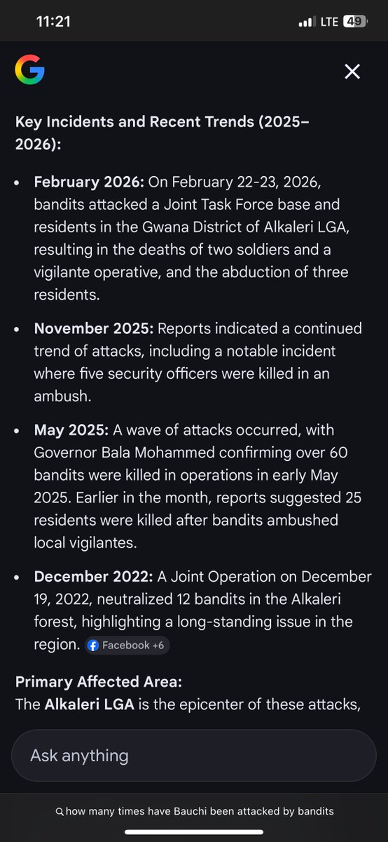 SkinnyBoi001_'s tweet photo. Before the arrival of the US troops, there have been only 3 major attacks in Bauchi state.
Please go through the images to see my own little observations on the whole situation.

The US have been accused of funding terrorism in Nigeria through USAID, the allegations have not been cleared yet the federal government of Nigeria invited them over to come and “help” fight the insecurity they’ve been accused (by their senator) of in the first place.

I don’t really understand if the government of this country is blind to the current things happening in the world. They didn’t see Iraq, Afghanistan, Syria, Libya and other countries which the US have gone to “help” how they’ve ended. Is that what they really want for Nigeria too?

In a time when African countries are rising up and chasing away these terrorist sponsors, leeches, pedophiles, baby eating monsters from their country, Nigeria decided to welcome them.

I hope you people have seen the “report” their useless Rep Riley has posted, you just know it’s all politics, it was never about the people. It’s about power and control of resources.

I sincerely hope the government will be wise and bold enough to undo all of this.