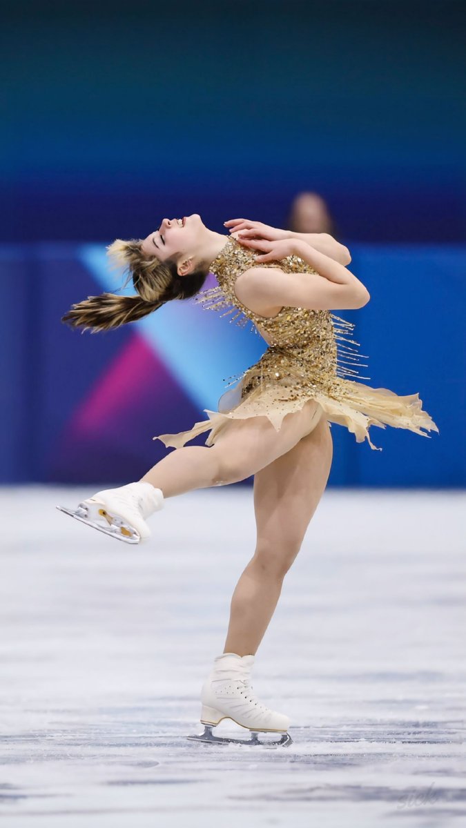 ScarletSpeeds16's tweet image. Alysa Liu in Milano Cortina Olympics 2026. That's it, that's the post.

She didn't just make a comeback; she completely took over. An absolutely legendary run. 🥇