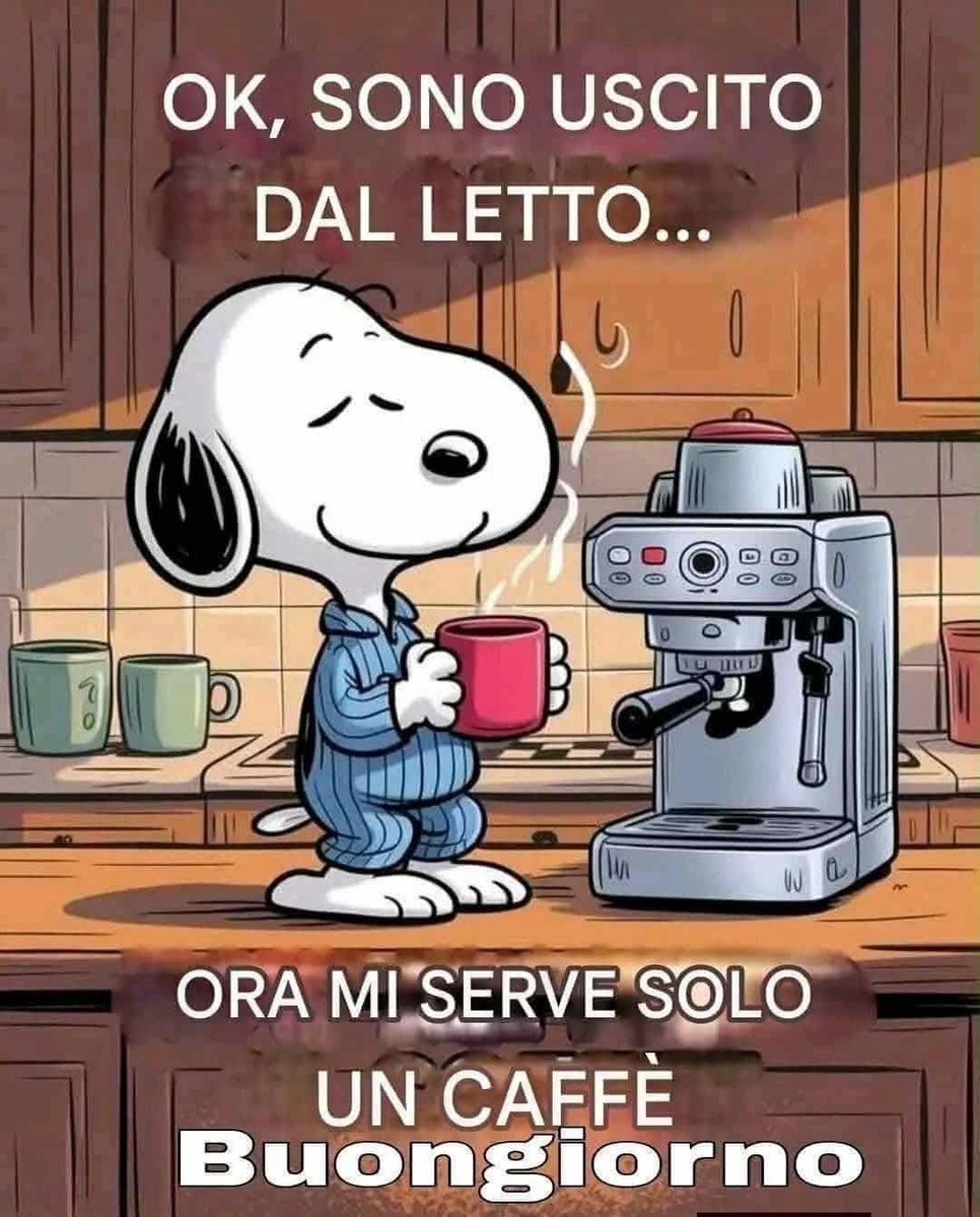 Buongiornoooo ☕️  #27febbraio #BuongiornoATutti #GoodMorning #FridayFeeling <a href="/letiziadevaddis/">MΔRΨ ҒΣRRΣRI</a> <a href="/rosaliapipia/">rosalia pipia</a>