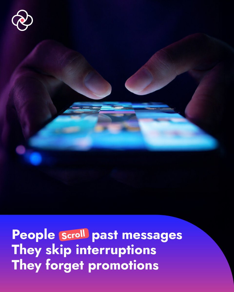 MCIIndiaLive's tweet image. Most marketing is seen. 
Very little is remembered.
Experiences change that. 
People remember moments, not messages.

#BrandExperience #MarketingInsights #Engagement #ExperienceDesign #StoryOverSales