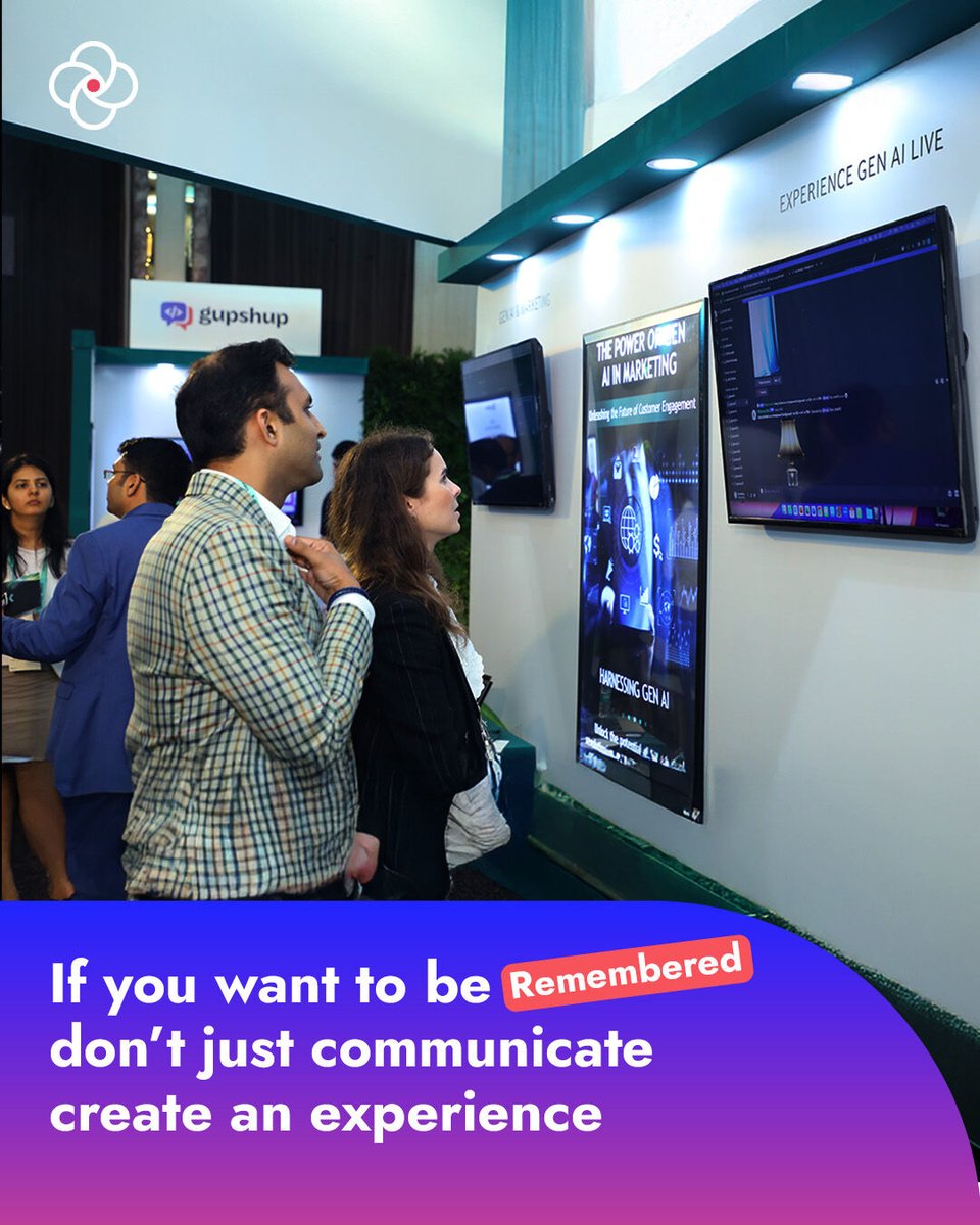 MCIIndiaLive's tweet image. Most marketing is seen. 
Very little is remembered.
Experiences change that. 
People remember moments, not messages.

#BrandExperience #MarketingInsights #Engagement #ExperienceDesign #StoryOverSales