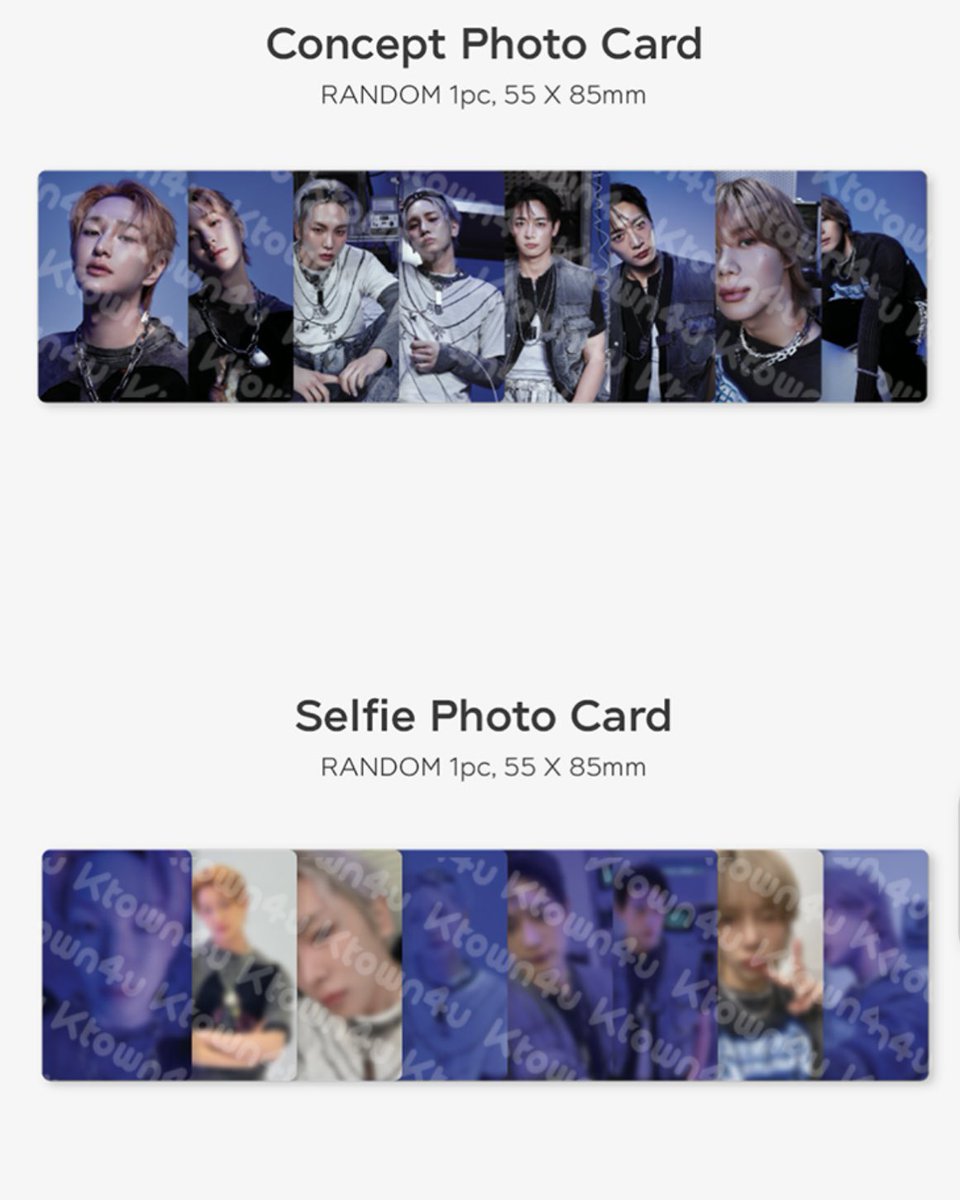 🩵 Random trading card set (A ver.) 🩵 Random trading card set (B