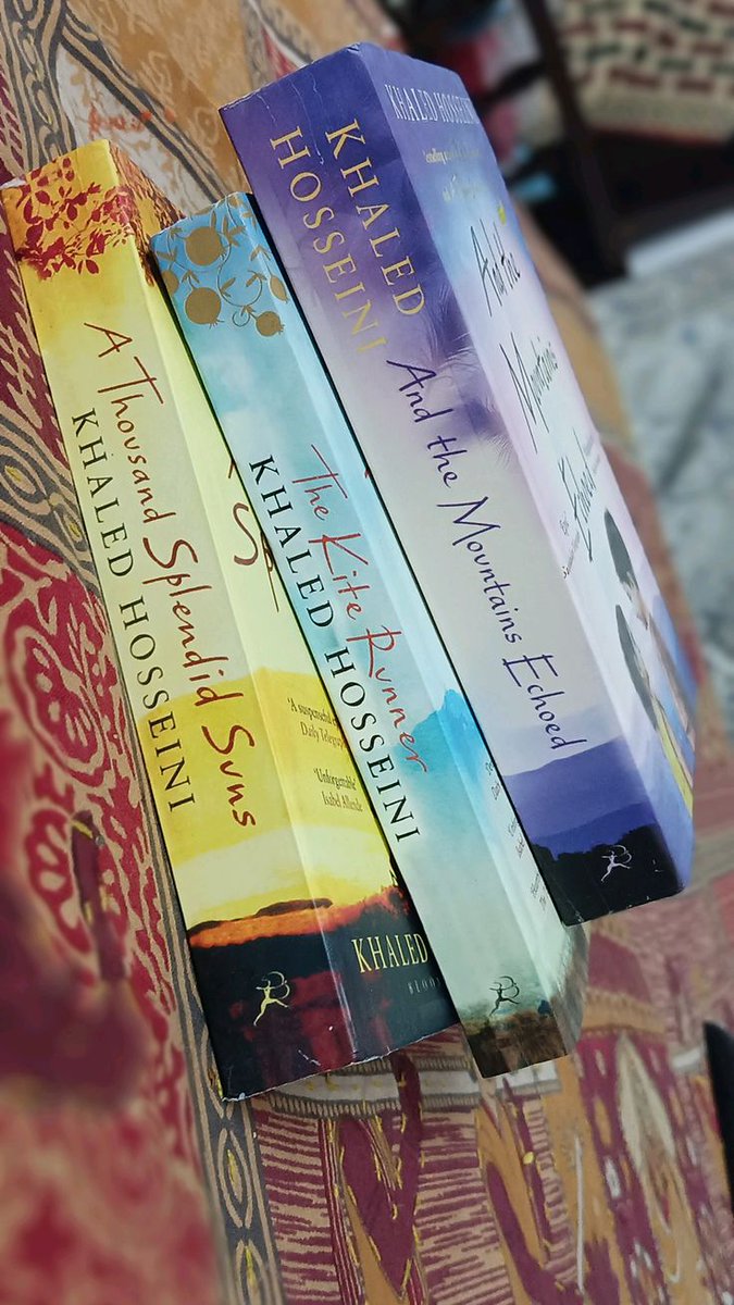 You people are out here calling yourselves “readers” but haven’t read Khaled Hosseini???
Be serious.
No The Kite Runner?
No A Thousand Splendid Suns?
And you want to join book conversations? 

If you’ve read at least one, hands up.