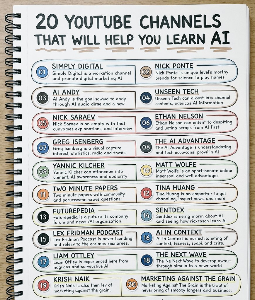 Ejaz_bashir1's tweet photo. Forget Google — AI Tutors Help Study 10x Faster in 2026

1. Grokipedia – AI-generated 
encyclopedia

2. Scispace com – Paper Explanation

3. Researchrabbit ai – Find sources

4. Paperpal com – Fix grammar

5. Humata ai – Read files

6. Mindgrasp ai – Note maker

7. Scholarai io – Help research

8. Justeli5 com – Simplify concepts

9. Doctrina ai – Study Support

10. Languagetool org – Check grammar

11. Textcortex com – Improve writing

12. Mem ai – Save notes

13. Readwise io – Organize knowledge

14. Chatbase co – Chatbot Creation

15. Jenni ai – Essay Writing

→ Follow @Ejaz_bashir1 for more AI tools & productivity hacks.