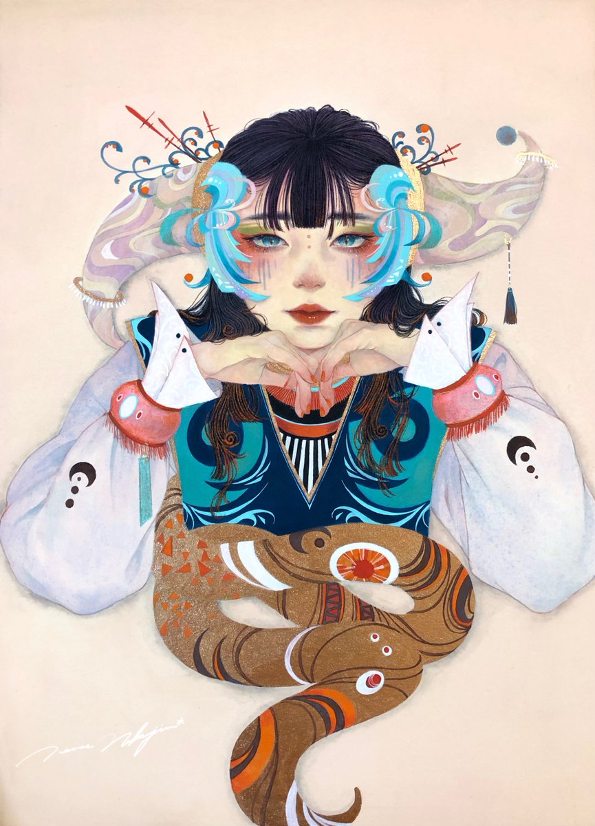 「#唐突に5年前の絵を載せる見た人もやる」|中島華映のイラスト